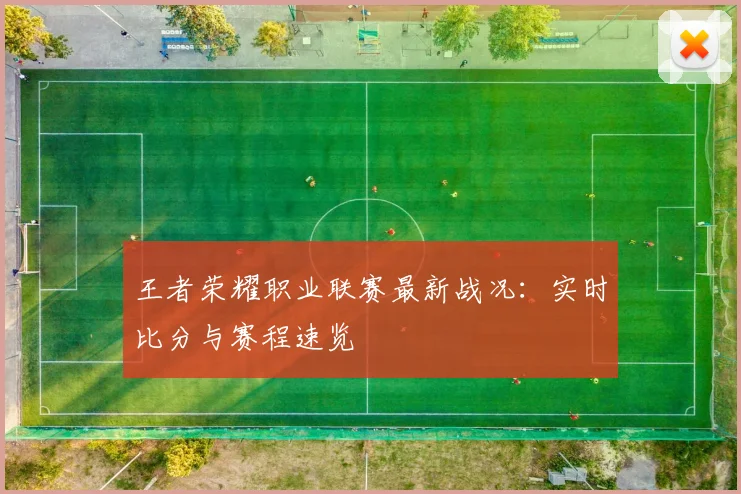 王者荣耀职业联赛最新战况：实时比分与赛程速览